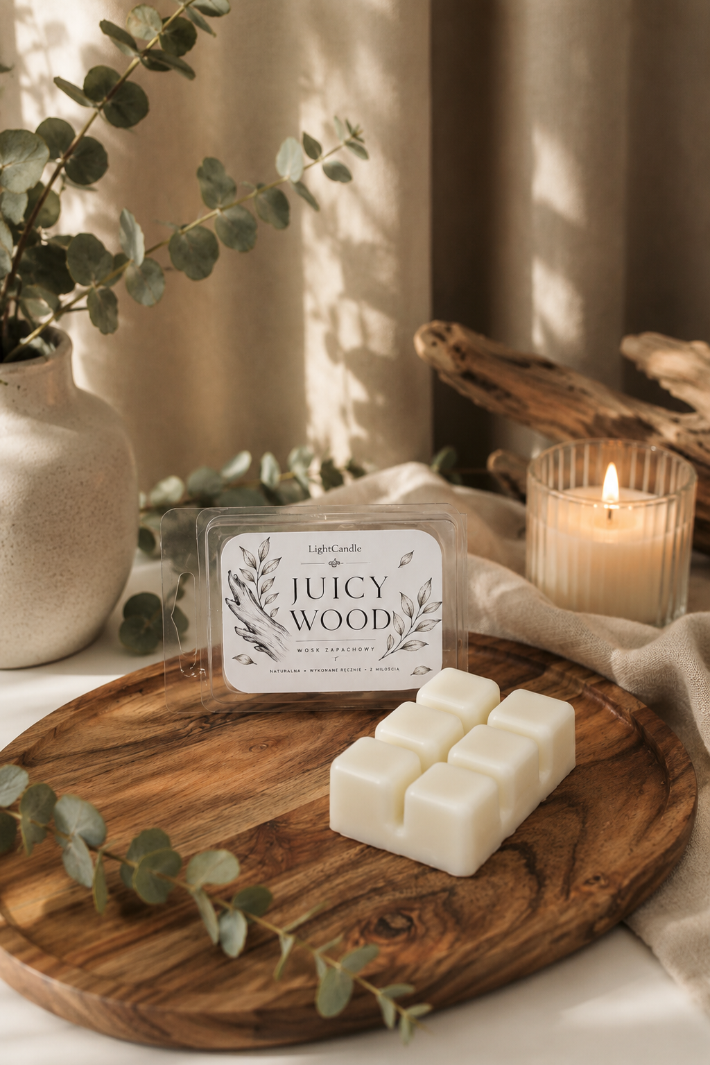 Wosk do kominka - Juicy Wood - miniatura