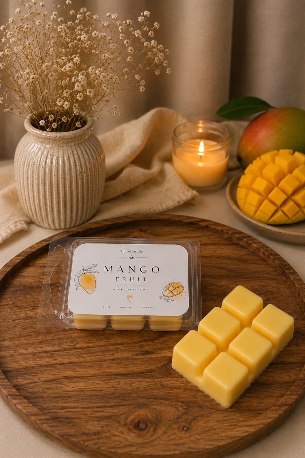 Wosk do kominka - Mango Fruit - miniatura